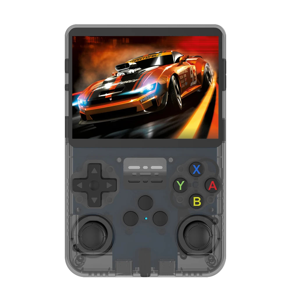 R36S Open Source Retro Handheld Game Console 3.5'' IPS Linux System,Portable Pocket Game Player with 64G/128G/256G