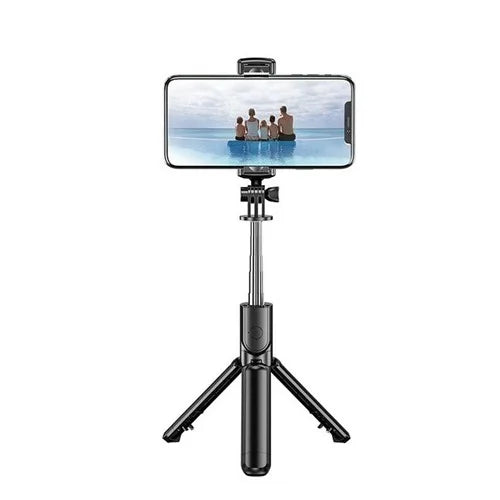 Wireless Selfie Stick Tripod Stand Bluetooth Remote Extendable Tripod for iPhone Mobile Phone Tiktok Live Streaming