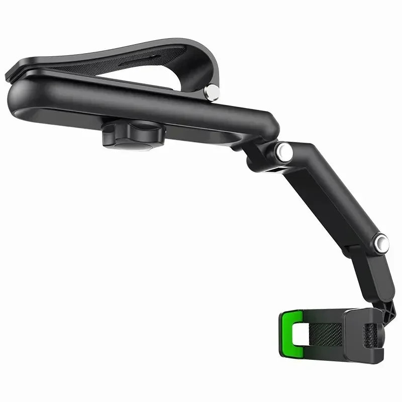Car Mobile Phone Holder Sun Visor Bracket 1080° Rotation Installation Gps Mobile Phone Mobile Car Clip Bracket Bracket