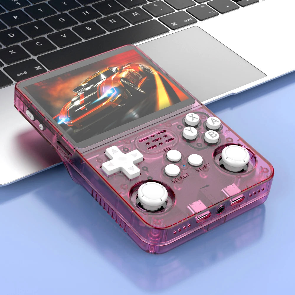 R36S Open Source Retro Handheld Game Console 3.5'' IPS Linux System,Portable Pocket Game Player with 64G/128G/256G