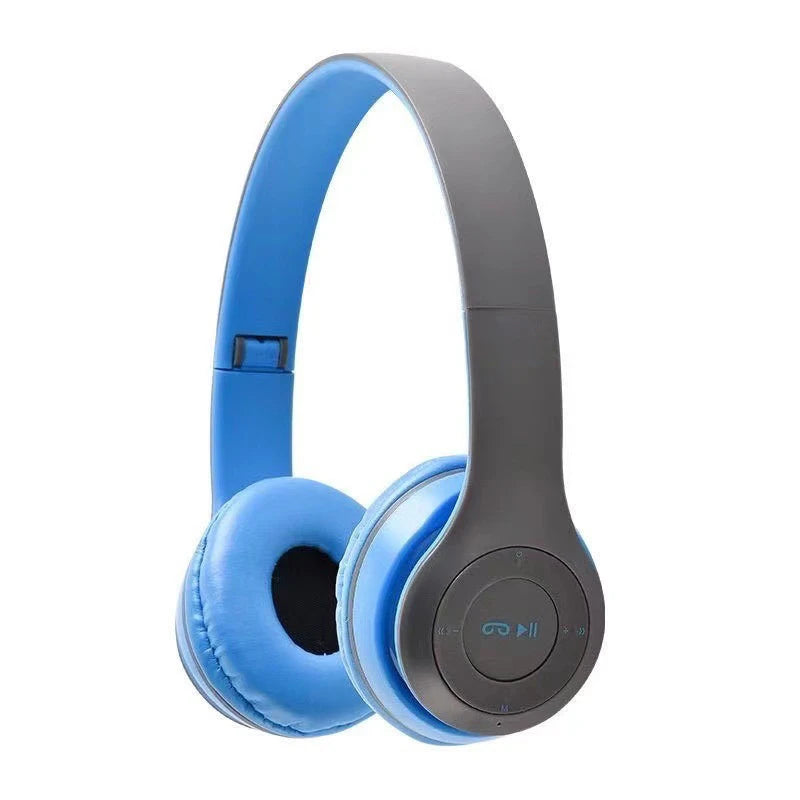 P47 Wireless bluetooth headphone With Mic Headsets Stereo Sound Earphones Sports Gaming Headphones Supports PC Smartphone