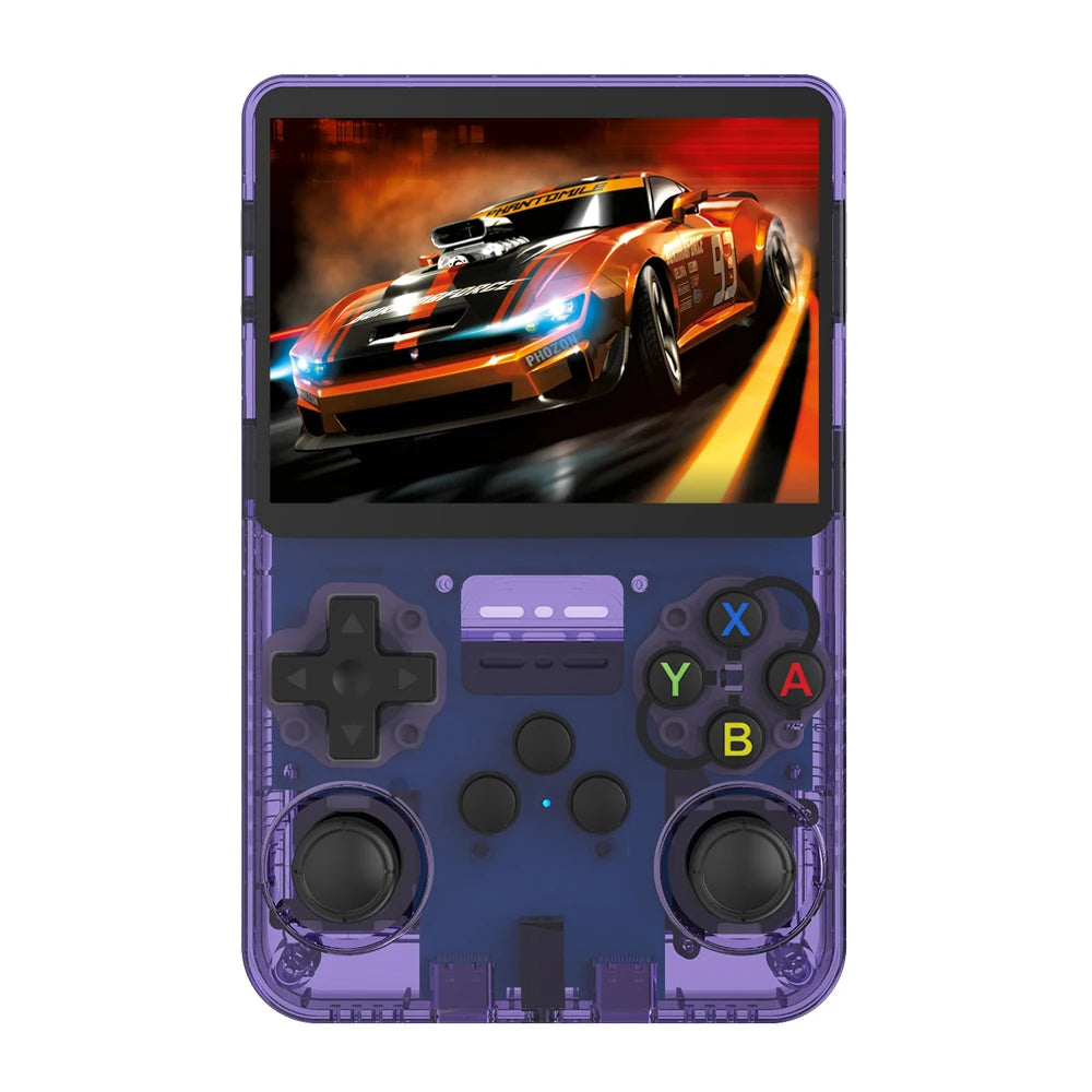 R36S Open Source Retro Handheld Game Console 3.5'' IPS Linux System,Portable Pocket Game Player with 64G/128G/256G