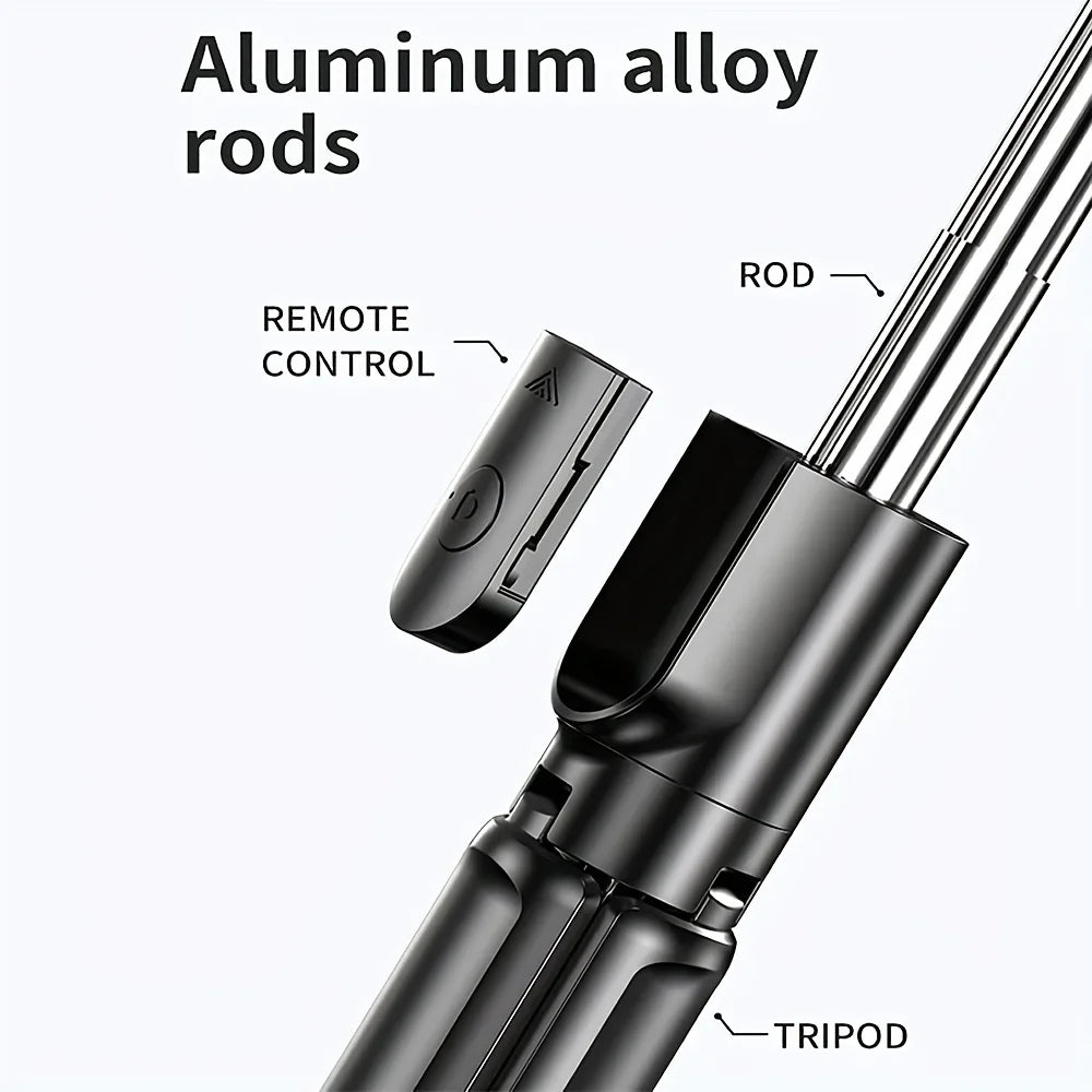 Handheld 360 Degree Flexible Sports Camera Monopod Stand Mobile Phone Mini Selfie Stick Tripod With Wireless Remote