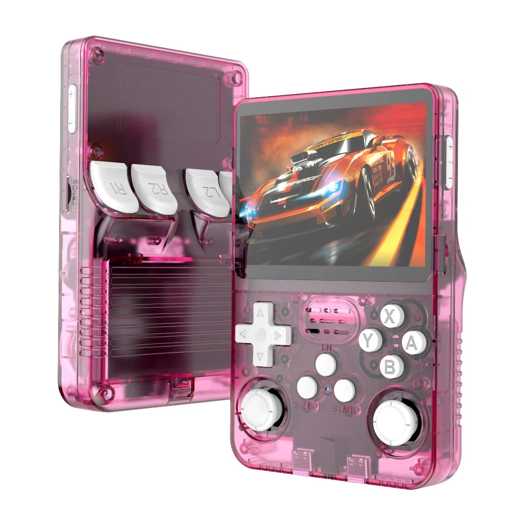 R36S Open Source Retro Handheld Game Console 3.5'' IPS Linux System,Portable Pocket Game Player with 64G/128G/256G
