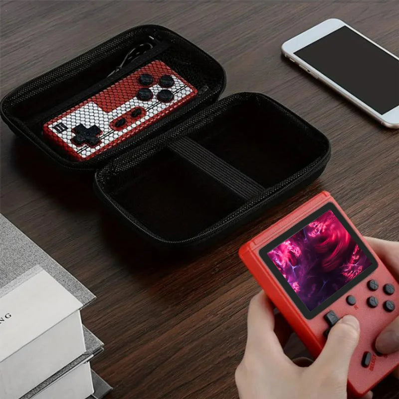 For R36S/GB300/FC/RG35XX Handheld Game Console Carrying Case Storage Bag Travel Retro Mini Game Player Portable Protective Box