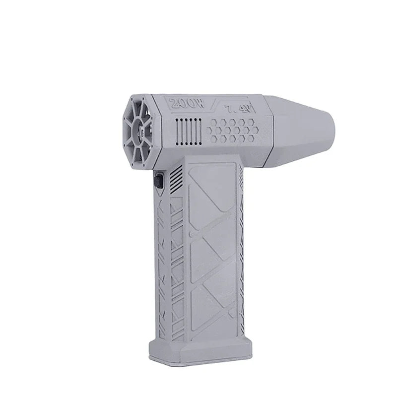 High-speed Turbo Dusting Hair Dryer - 130,000 Rpm Brushless Violent Fan Handheld Rechargeable Outdoor Powerful