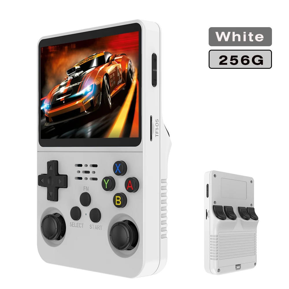 R36S Open Source Retro Handheld Game Console 3.5'' IPS Linux System,Portable Pocket Game Player with 64G/128G/256G