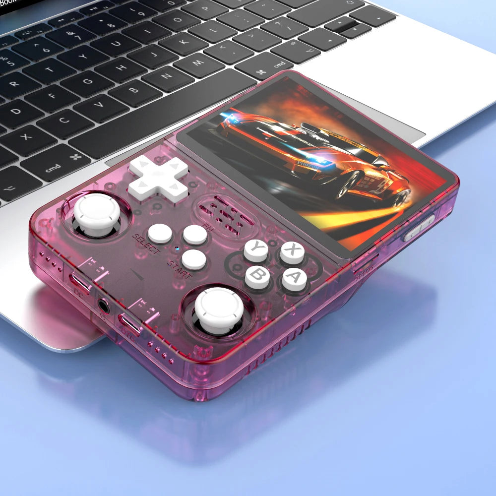 R36S Open Source Retro Handheld Game Console 3.5'' IPS Linux System,Portable Pocket Game Player with 64G/128G/256G