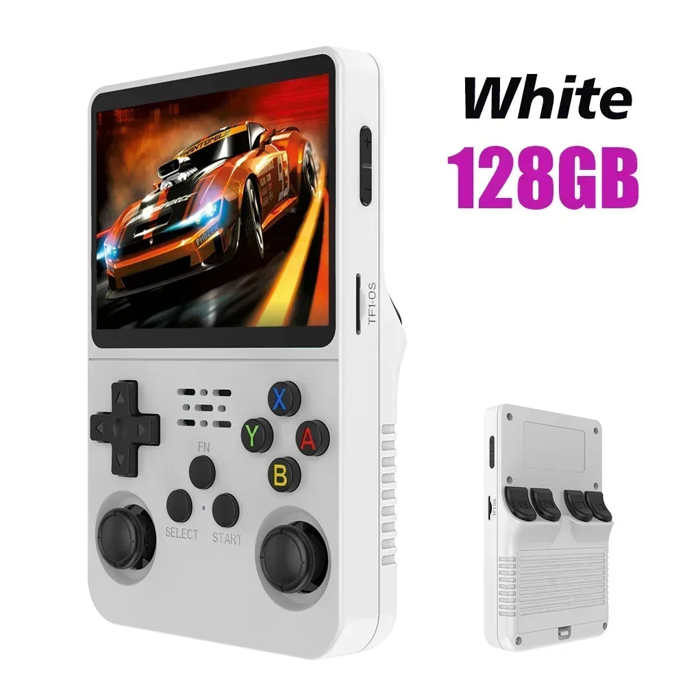 R36S Open Source Retro Handheld Game Console 3.5'' IPS Linux System,Portable Pocket Game Player with 64G/128G/256G
