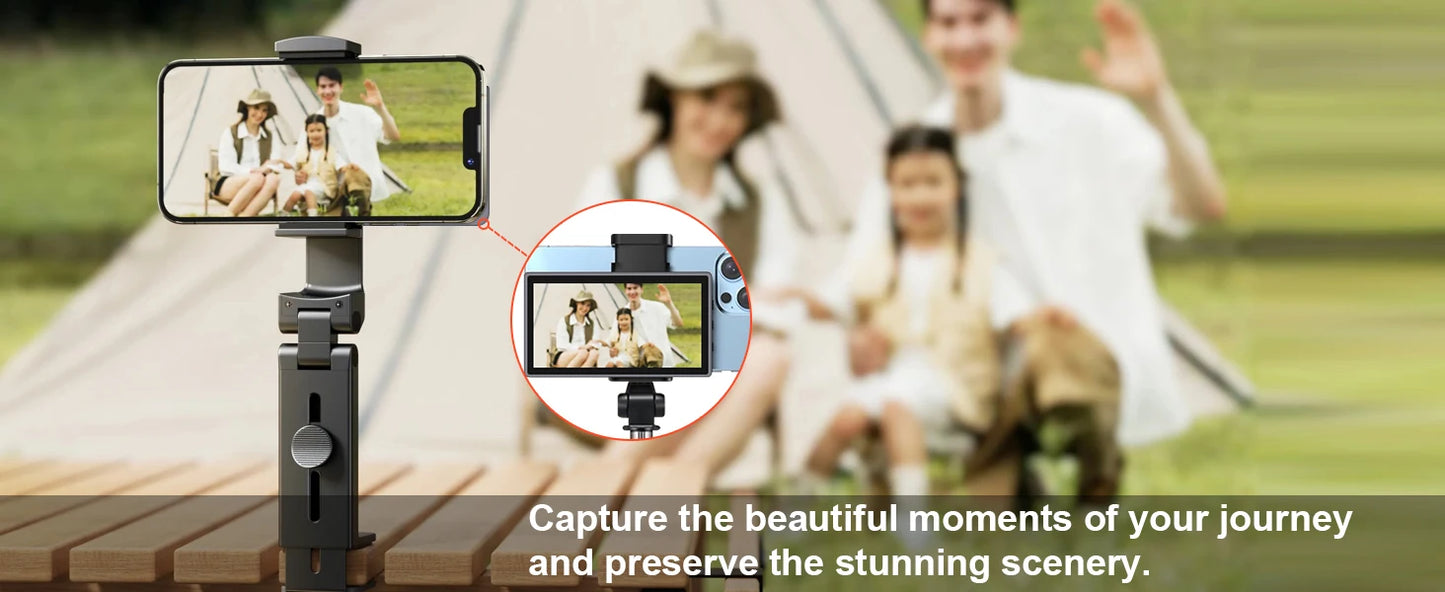AHXJKA Wireless magnetic Vlog Iphone Selfie Monitor Screen Support Using Rear Camera for iPhone Selfie Vlog Live Stream TikTok